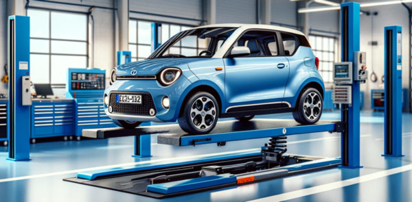une-voiture-sans-permis-bleu-au-centre-de-controle-technique une-voiture-sans-permis-bleu-au-centre-de-controle-technique